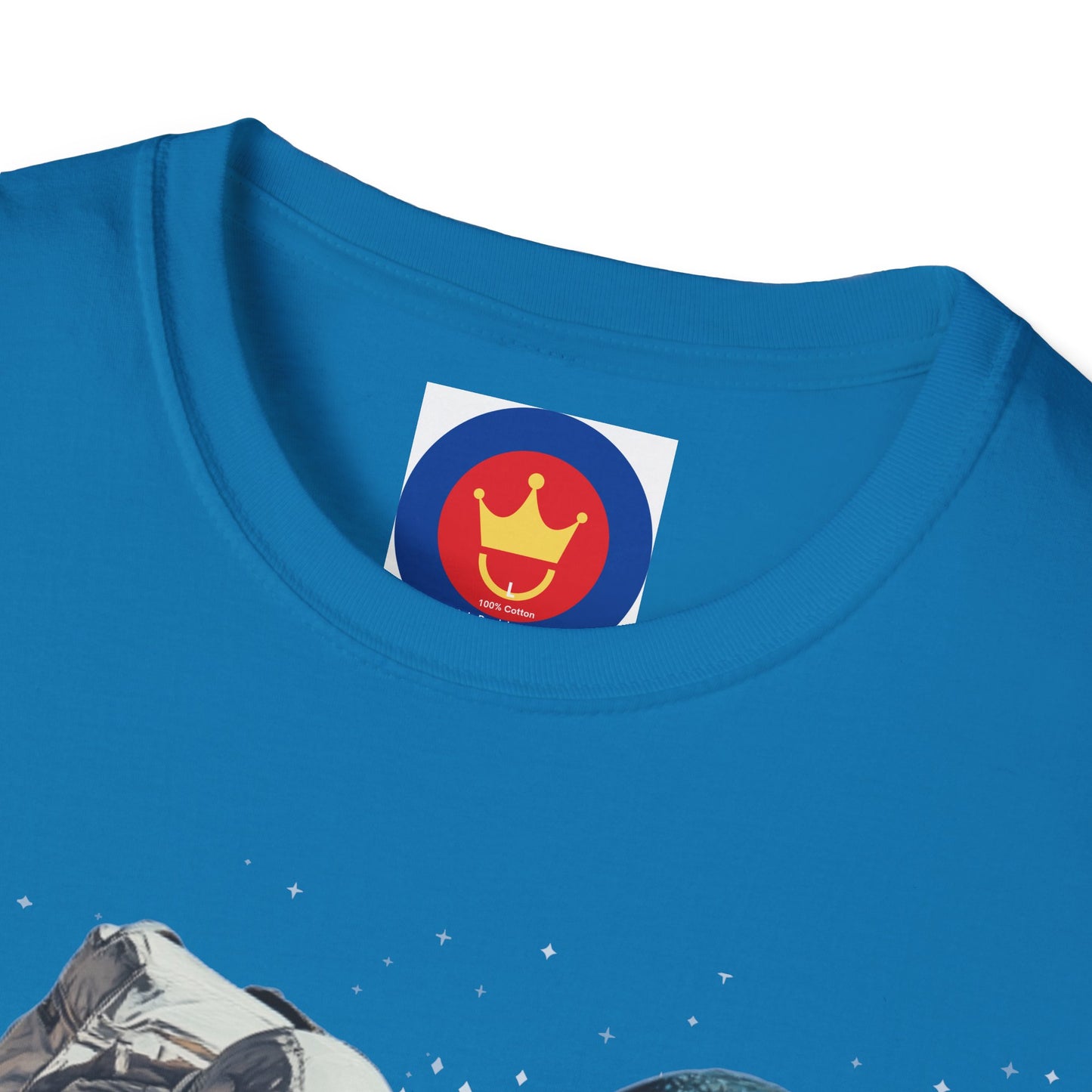 Astronaut Golfer Unisex T-Shirt | Outer Space Golf Shirt