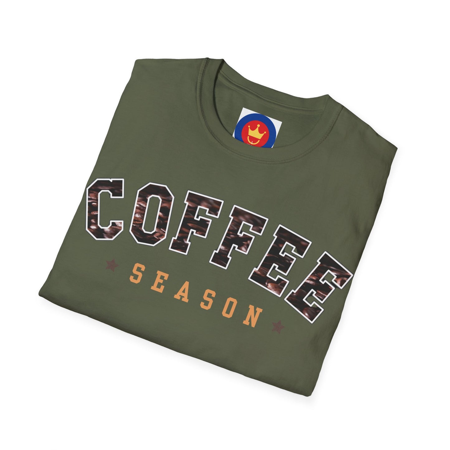 Unisex Coffee Season Graphic Tee, Coffee Graphic T-Shirt, Retro Coffee Tee, Trendy Graphic Shirt, Coffee Lover Gift, Foodie Gift
