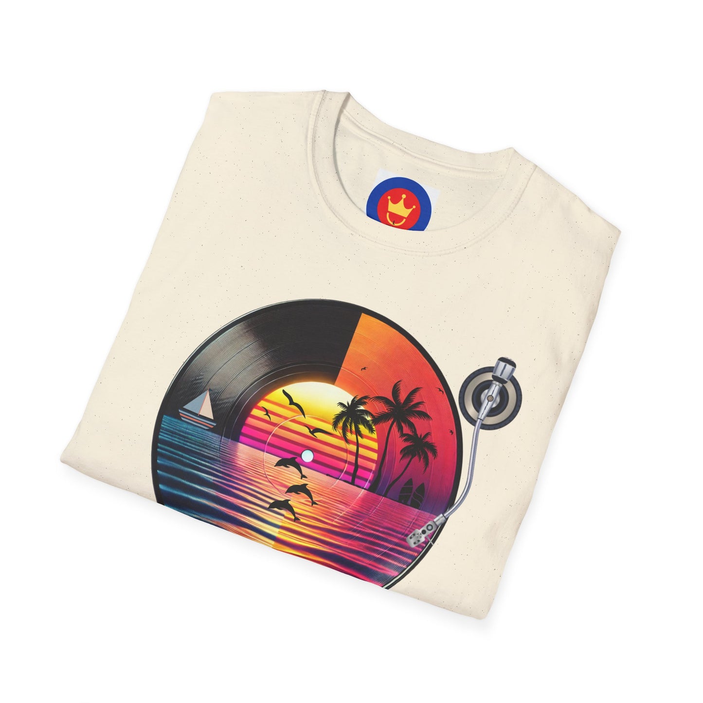 Beach Vinyl Unisex T-Shirt | Beach Bum Fashion Apparel