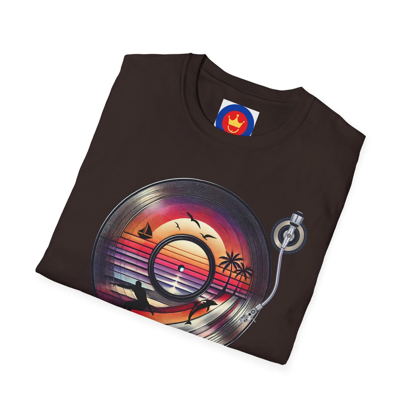 Beach Vinyl Unisex T-Shirt | Beach Bum Fashion Apparel