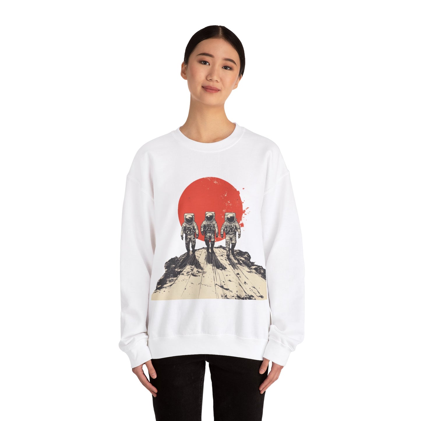 Astronaut Sweatshirt | Unisex Space Graphic Sweater