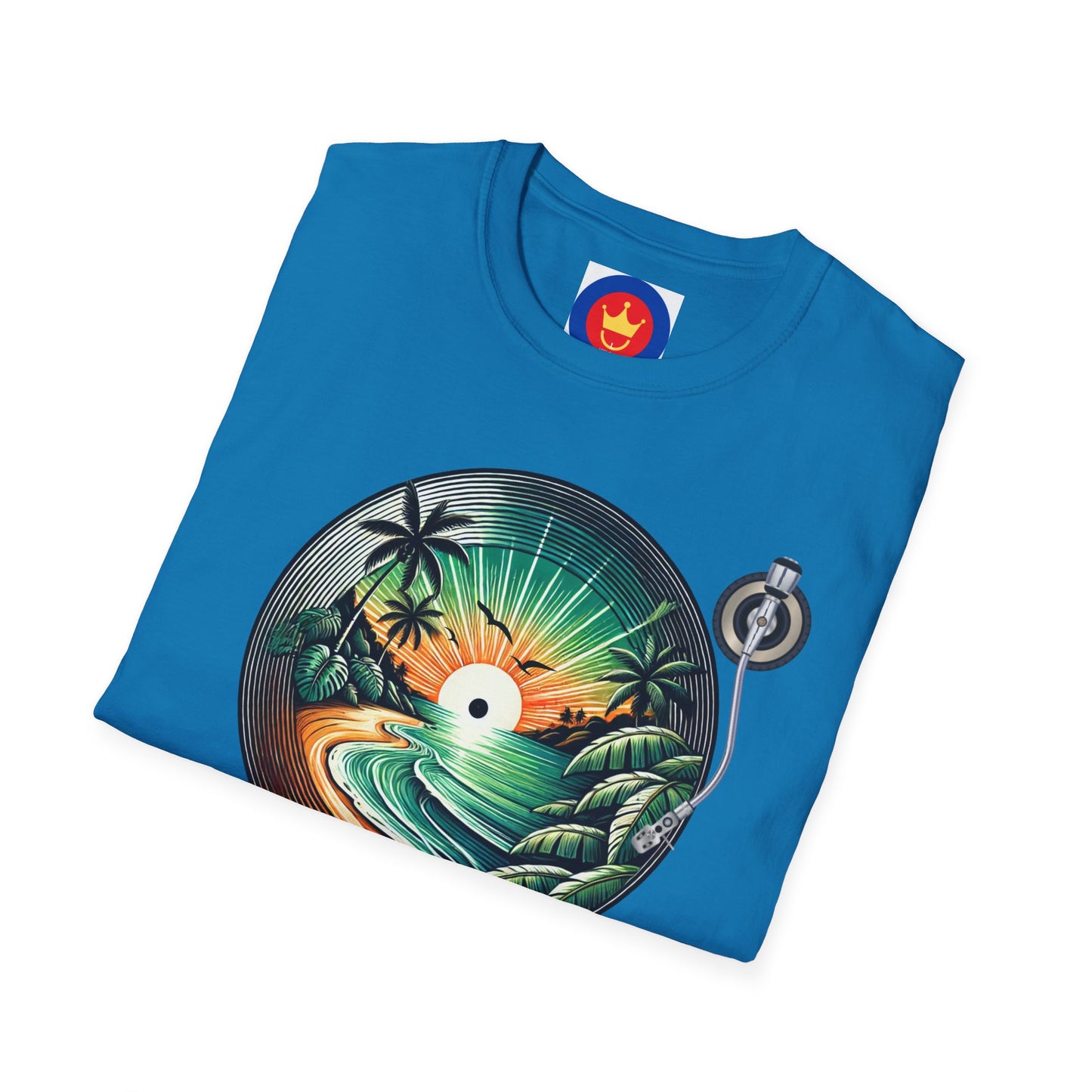 Beach Vinyl Unisex T-Shirt | Beach Bum Fashion Apparel