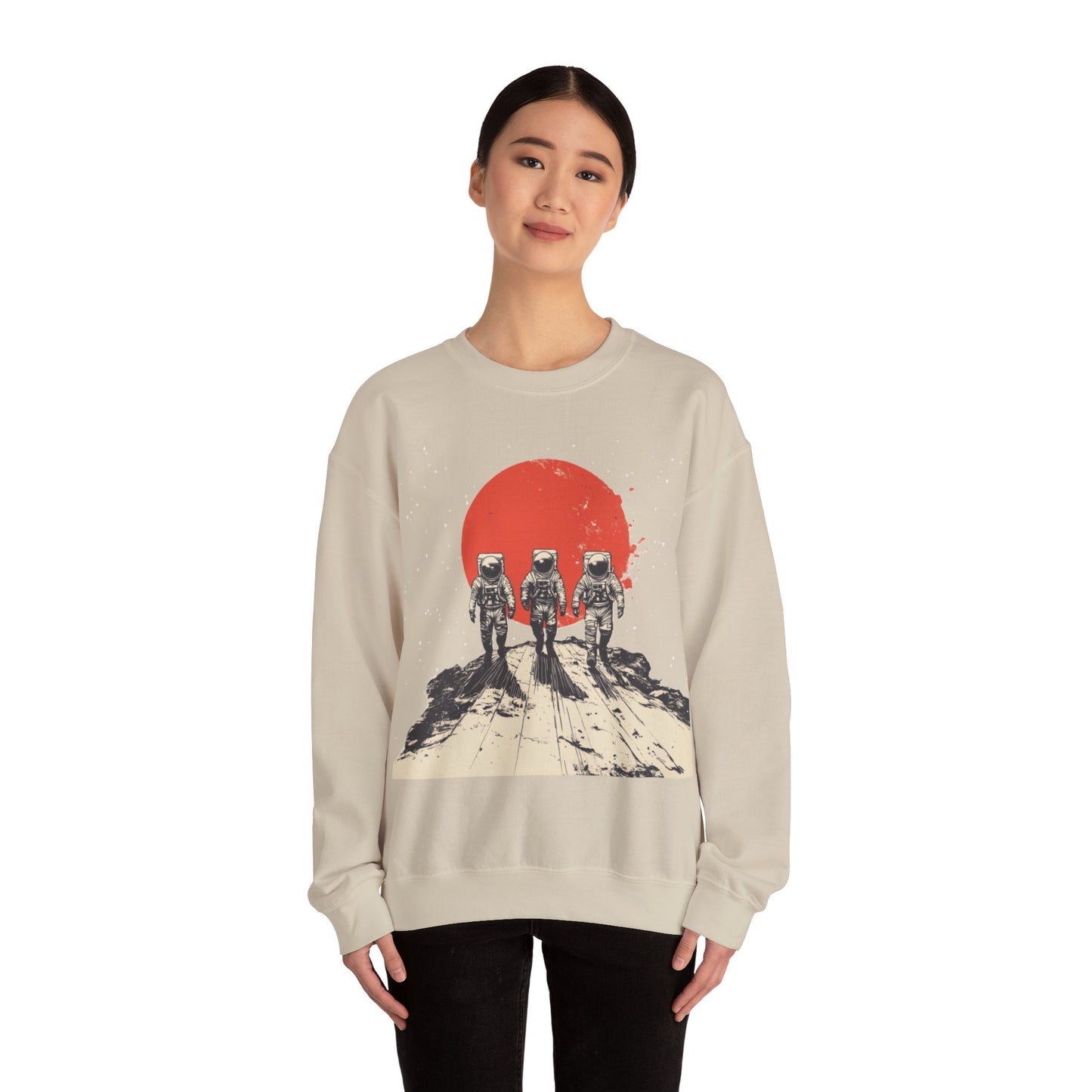 Astronaut Sweatshirt | Unisex Space Graphic Sweater