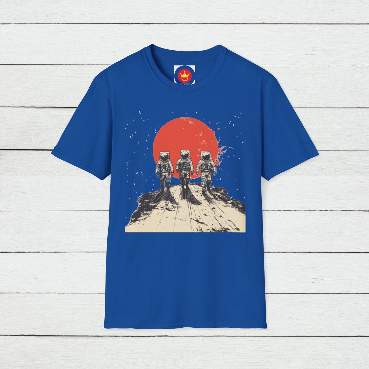 Astronaut T-Shirt, Unisex Space Graphic Tee, Astronaut Adventures Tee, Outer Space Design, Unique Cosmic Apparel, Retro Sci-Fi Space Shirt
