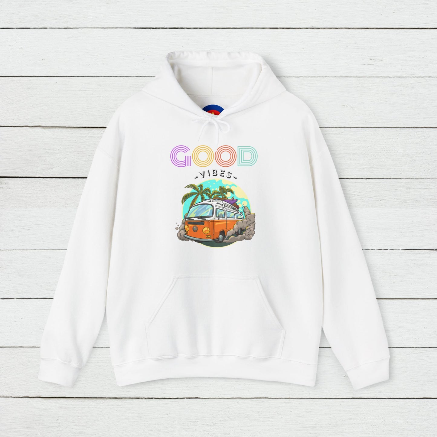 Retro Surf Hoodie | Classic Surfing Design | Surfer Gift