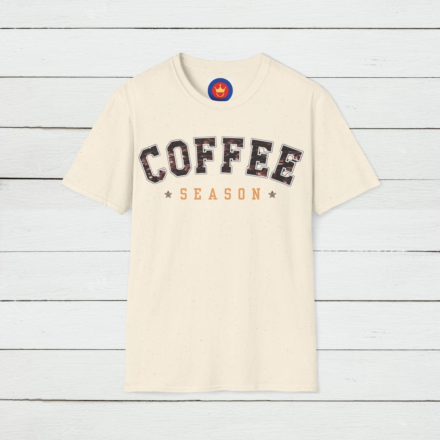 Unisex Coffee Season Graphic Tee, Coffee Graphic T-Shirt, Retro Coffee Tee, Trendy Graphic Shirt, Coffee Lover Gift, Foodie Gift
