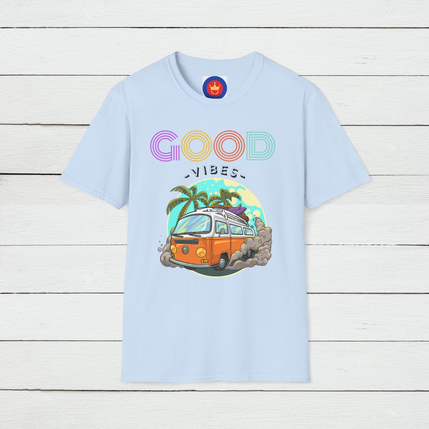Beach Surfing Good Vibes Summer Unisex Shirt