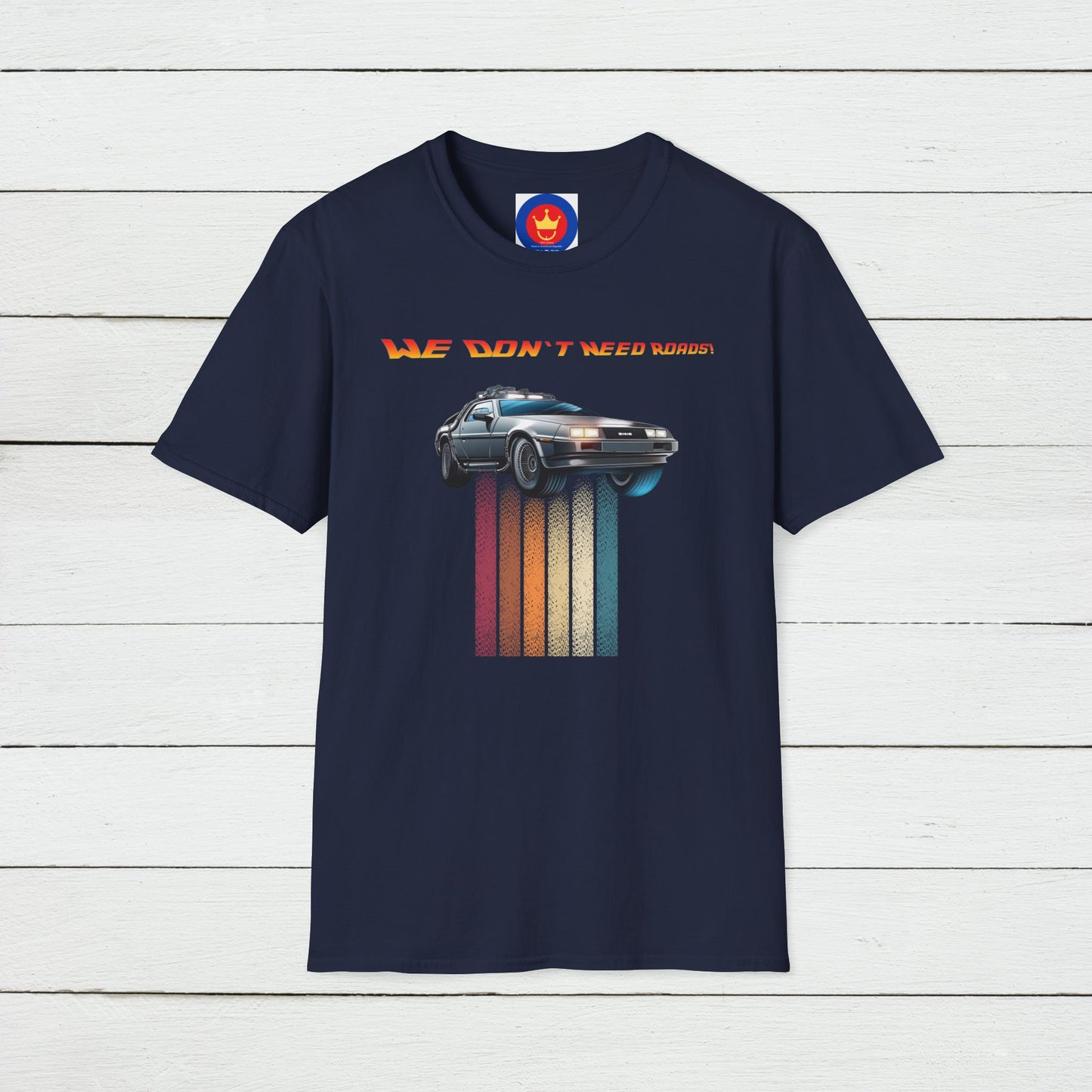 Back to the Future DeLorean Inspired Unisex T-Shirt | 80s Movie Design Shirt