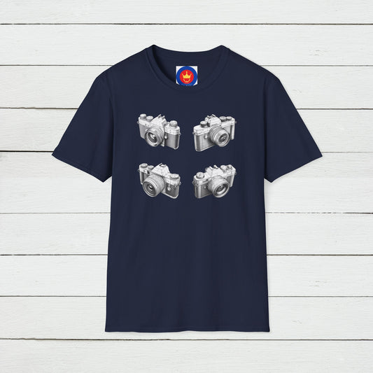 Vintage Camera Unisex T-Shirt for Photographer | Photography Lover Shirt