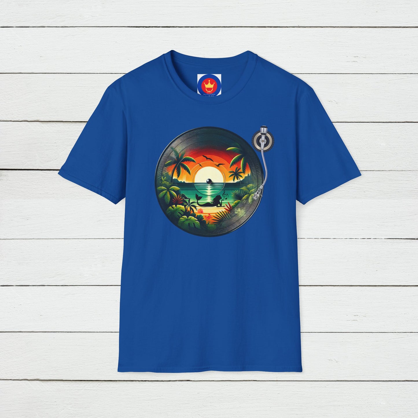 Beach Vinyl Unisex T-Shirt | Beach Bum Fashion Apparel