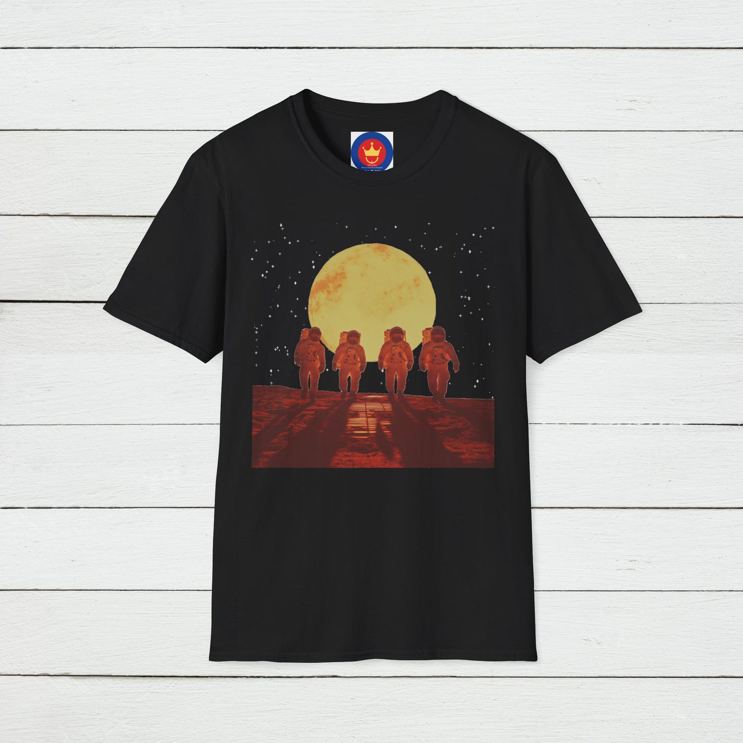 Astronaut unisex T-Shirt | Outer Space Design | Retro Sci-Fi Space Shirt