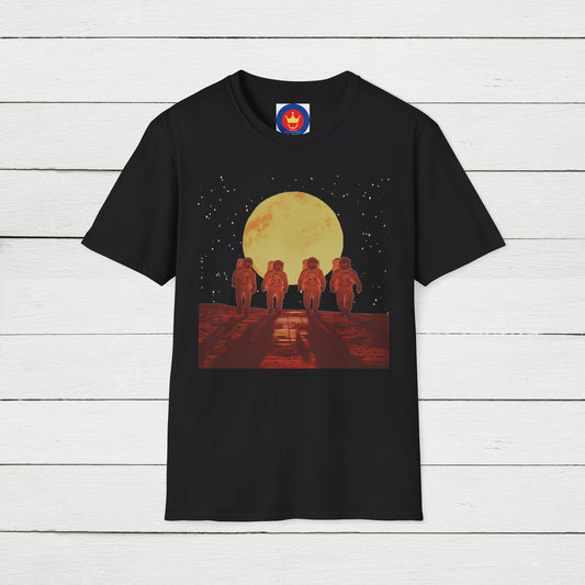 Astronaut unisex T-Shirt | Outer Space Design | Retro Sci-Fi Space Shirt