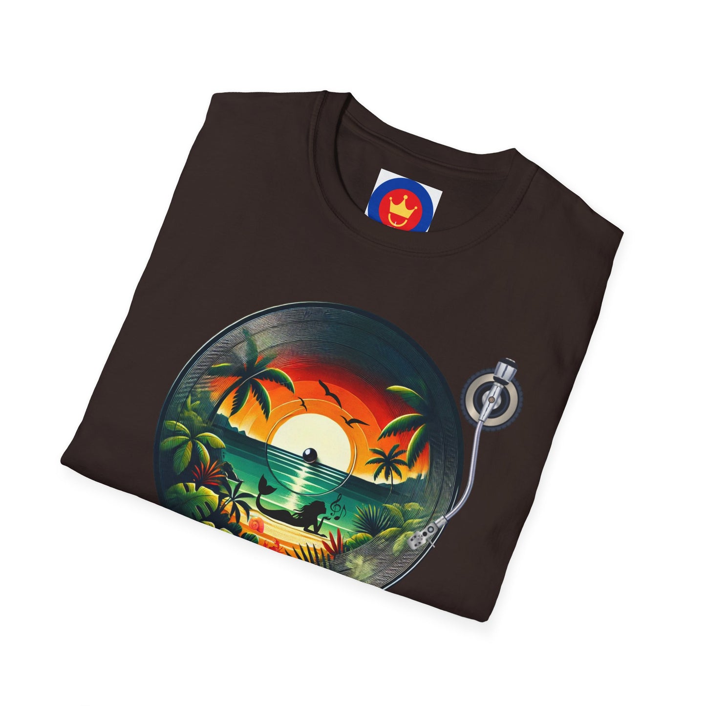 Beach Vinyl Unisex T-Shirt | Beach Bum Fashion Apparel