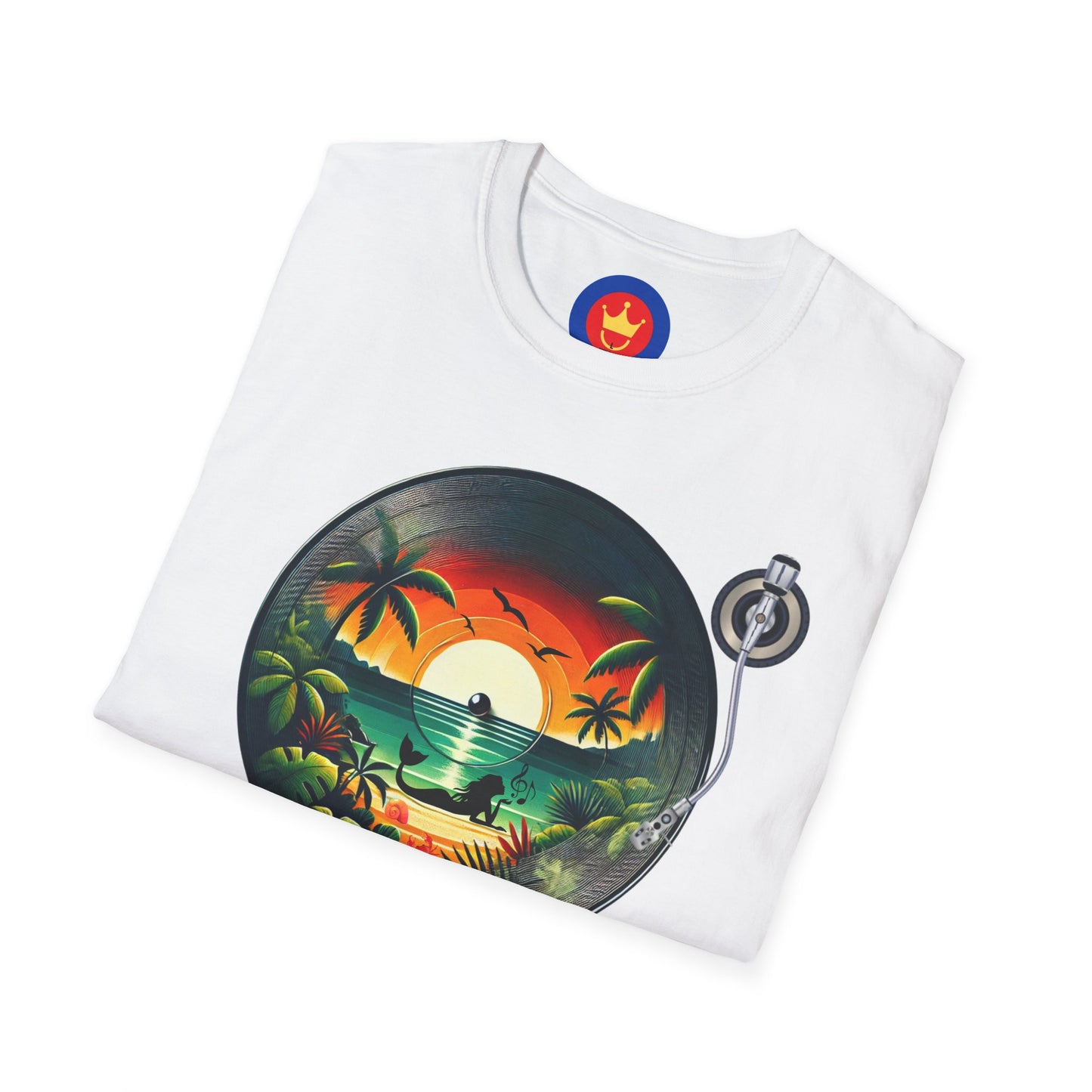 Beach Vinyl Unisex T-Shirt | Beach Bum Fashion Apparel