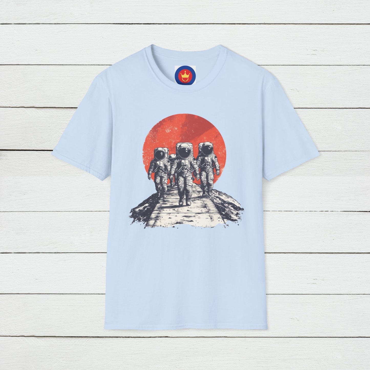 Astronaut T-Shirt, Unisex Space Graphic Tee, Astronaut Adventures Tee, Outer Space Design, Unique Cosmic Apparel, Retro Sci-Fi Space Shirt