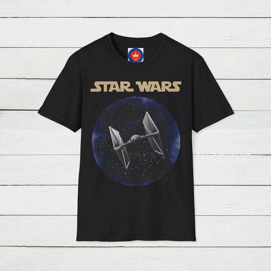 Star Wars Inspired Unisex T-Shirt | Tie Fighter Sci-Fi Graphic Shirt