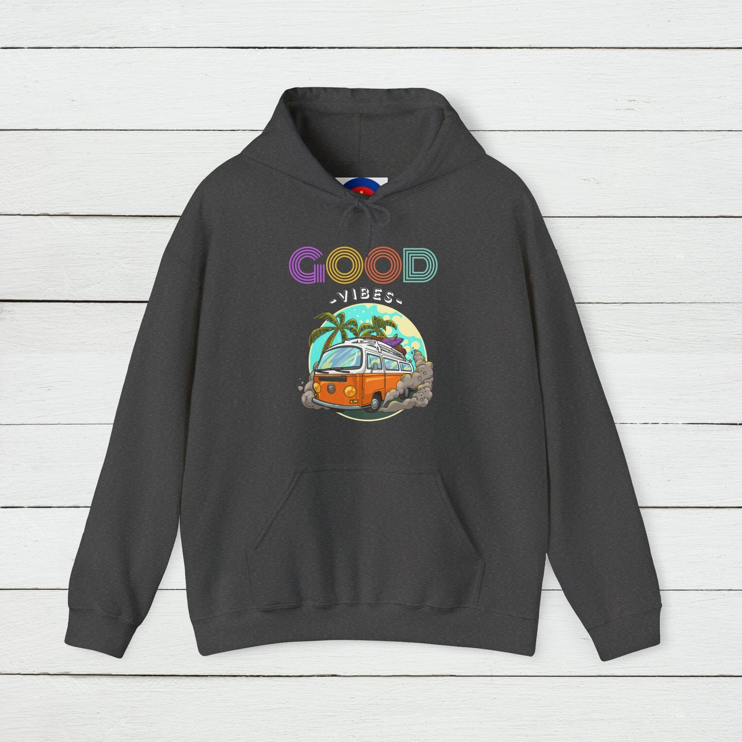 Retro Surf Hoodie | Classic Surfing Design | Surfer Gift