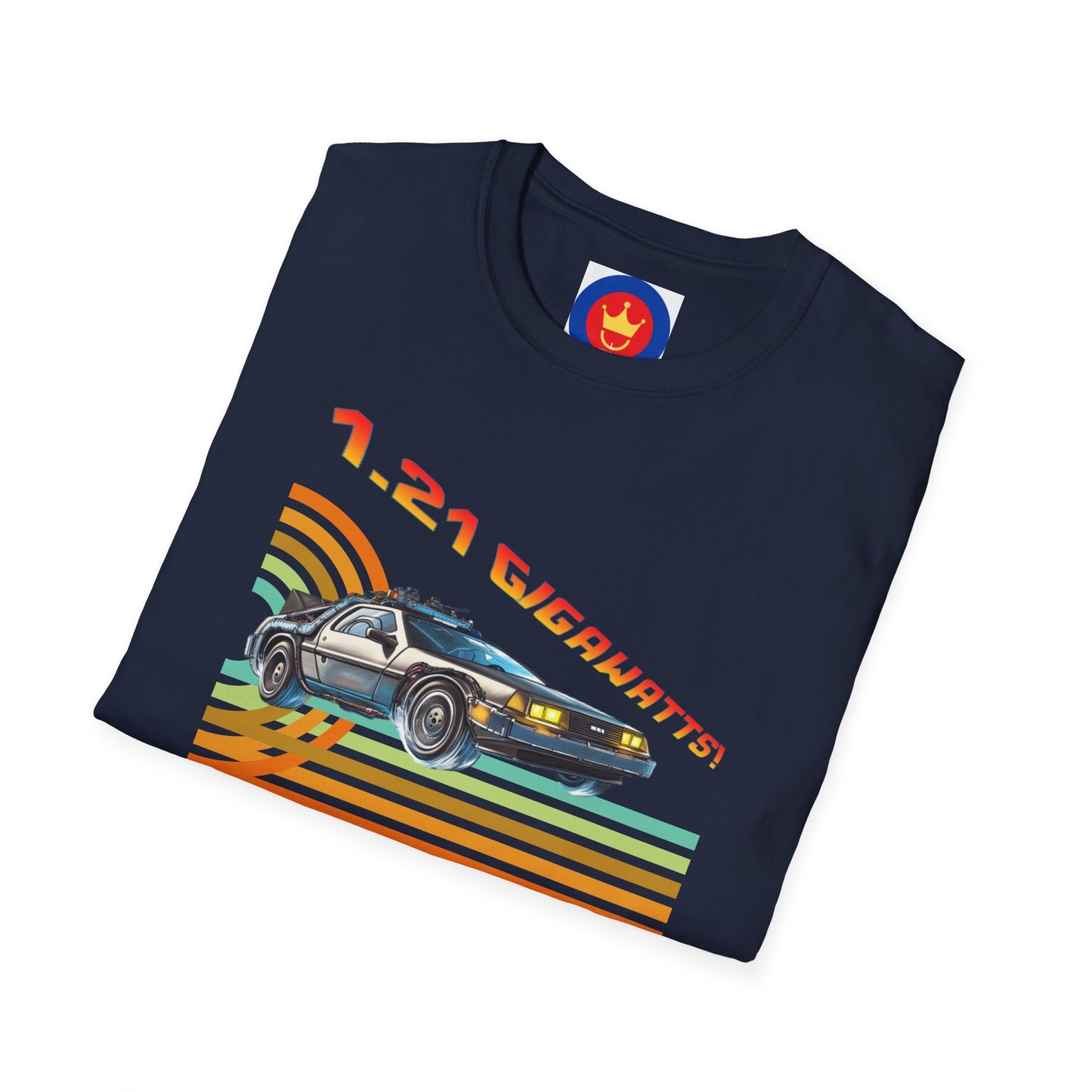 Back to the Future DeLorean Inspired Unisex T-Shirt | 80s Movie Design Shirt