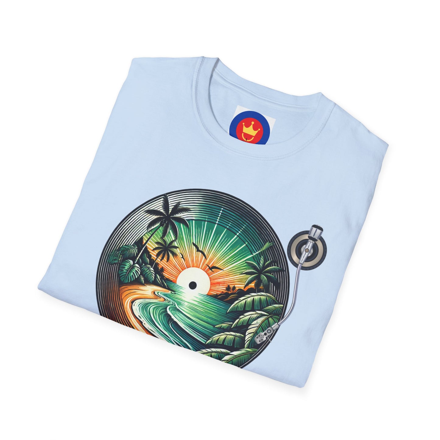 Beach Vinyl Unisex T-Shirt | Beach Bum Fashion Apparel