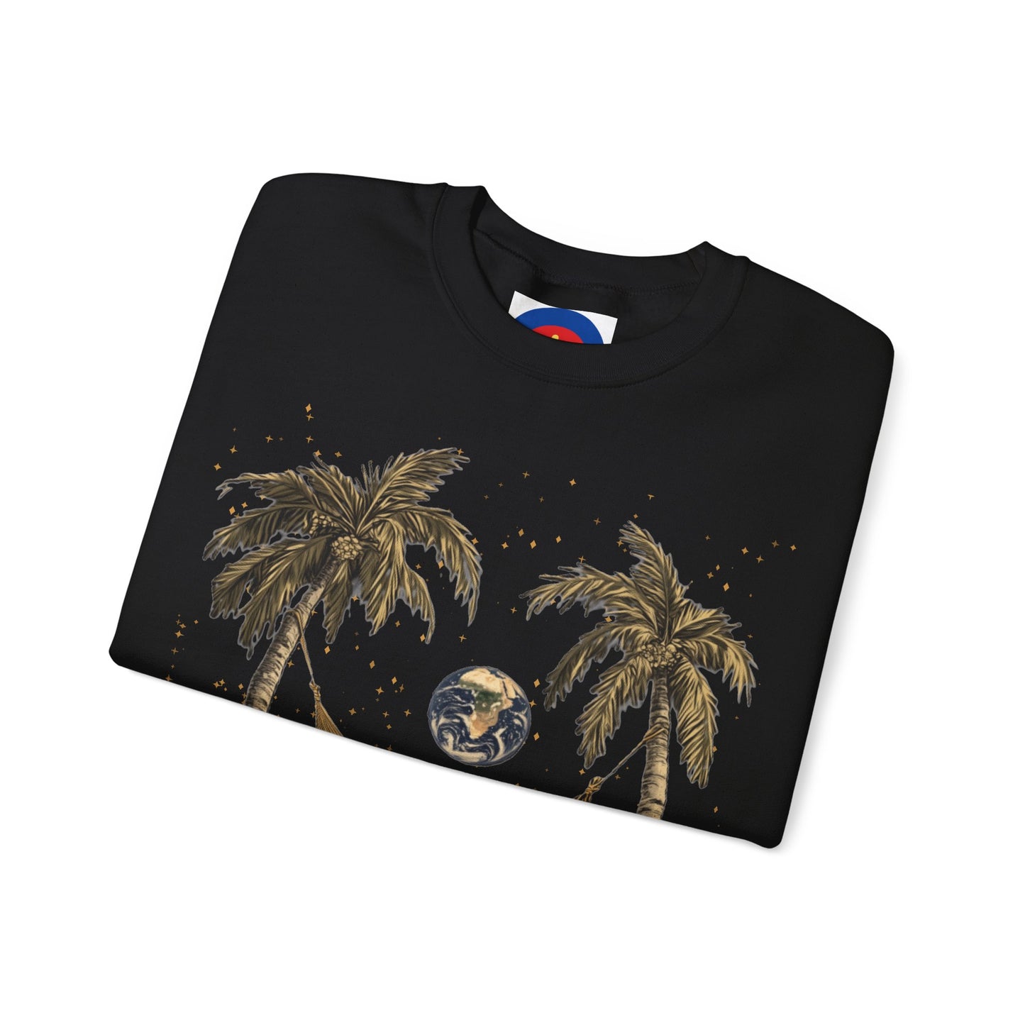 Astronaut on the Moon Sweatshirt | Unisex Funny Outer Space Graphic Tee