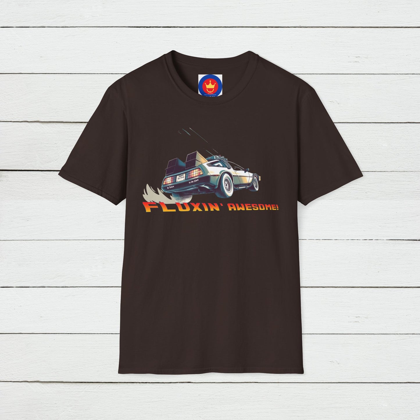 Back to the Future DeLorean Inspired Unisex T-Shirt | 80s Movie Design Shirt