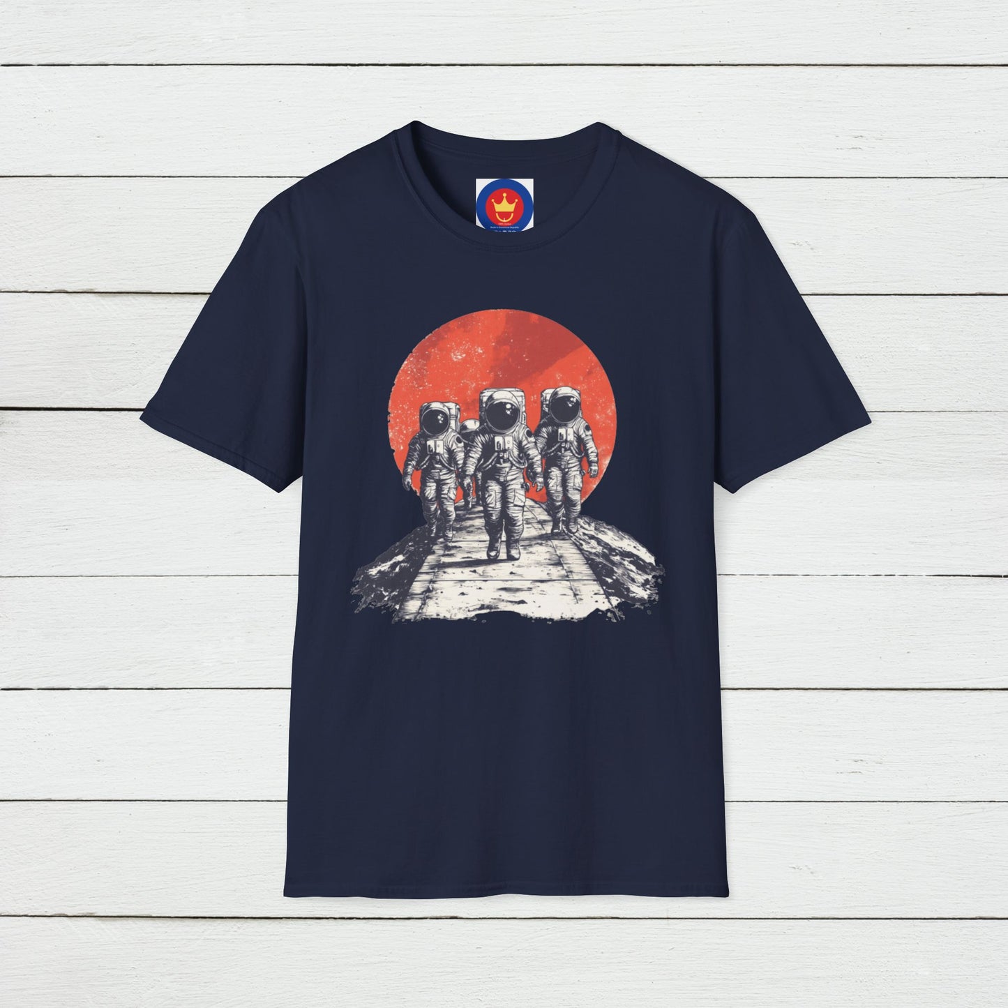 Astronaut T-Shirt, Unisex Space Graphic Tee, Astronaut Adventures Tee, Outer Space Design, Unique Cosmic Apparel, Retro Sci-Fi Space Shirt