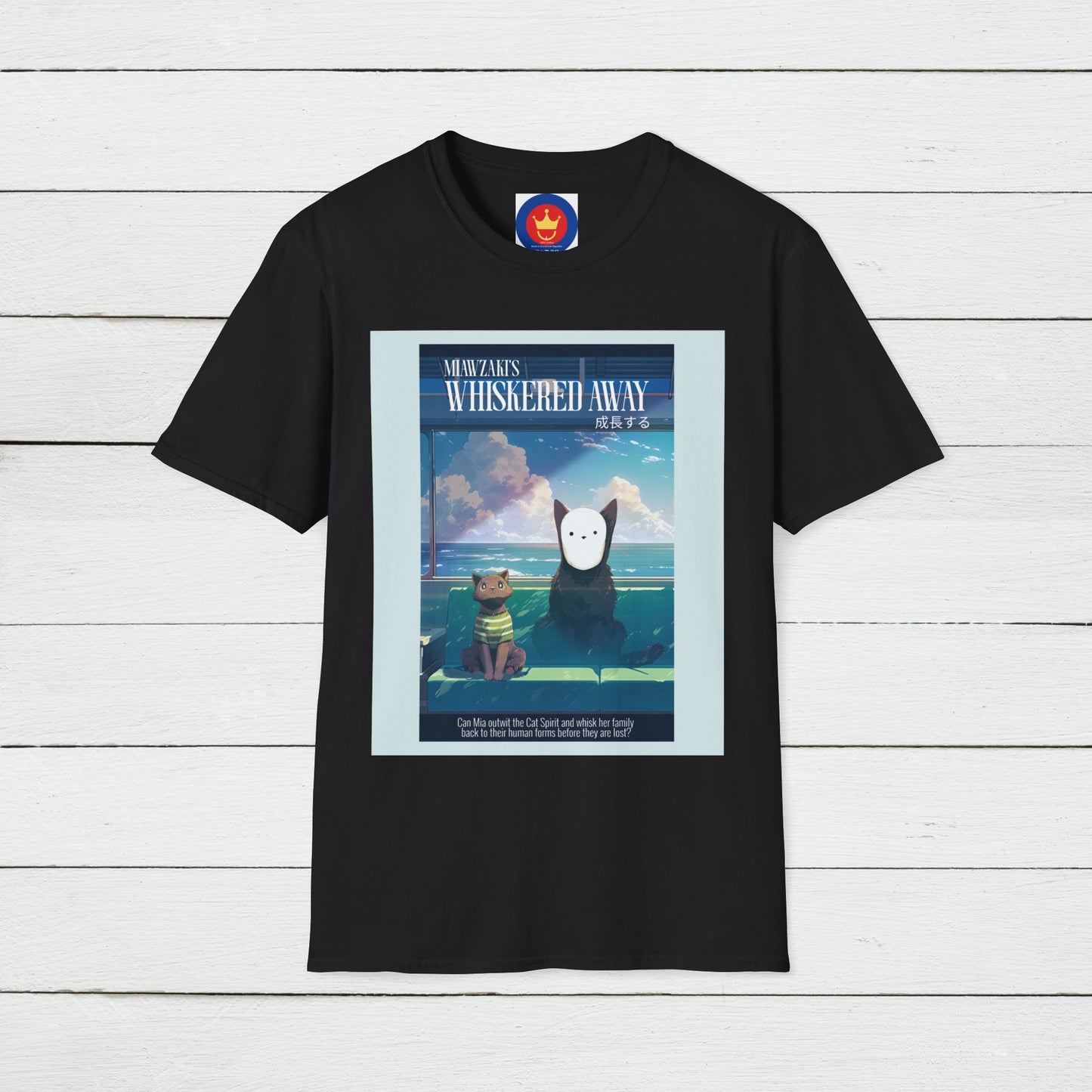 Spirited Away Funny Cat Unisex T-shirt | Ghibli Studio Chihiro shirt