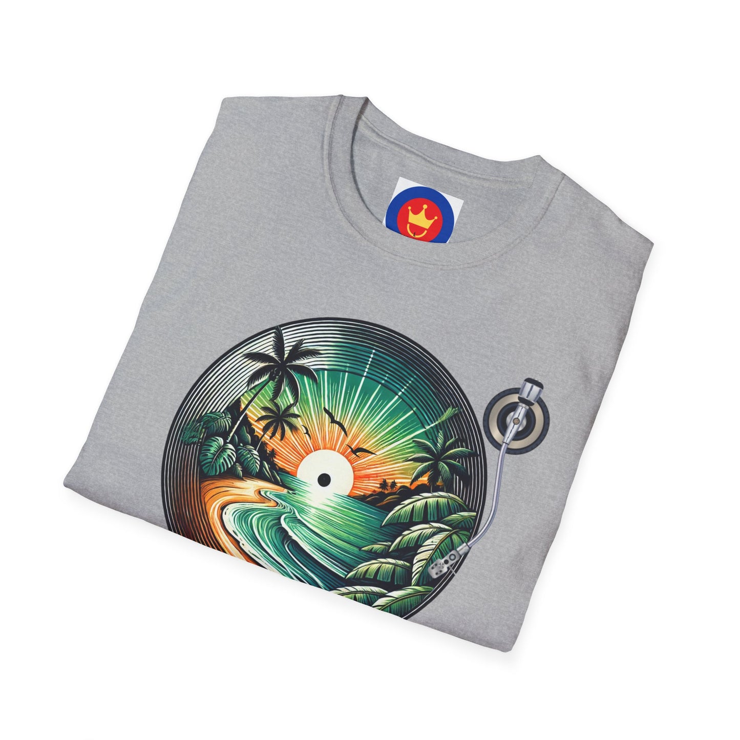 Beach Vinyl Unisex T-Shirt | Beach Bum Fashion Apparel