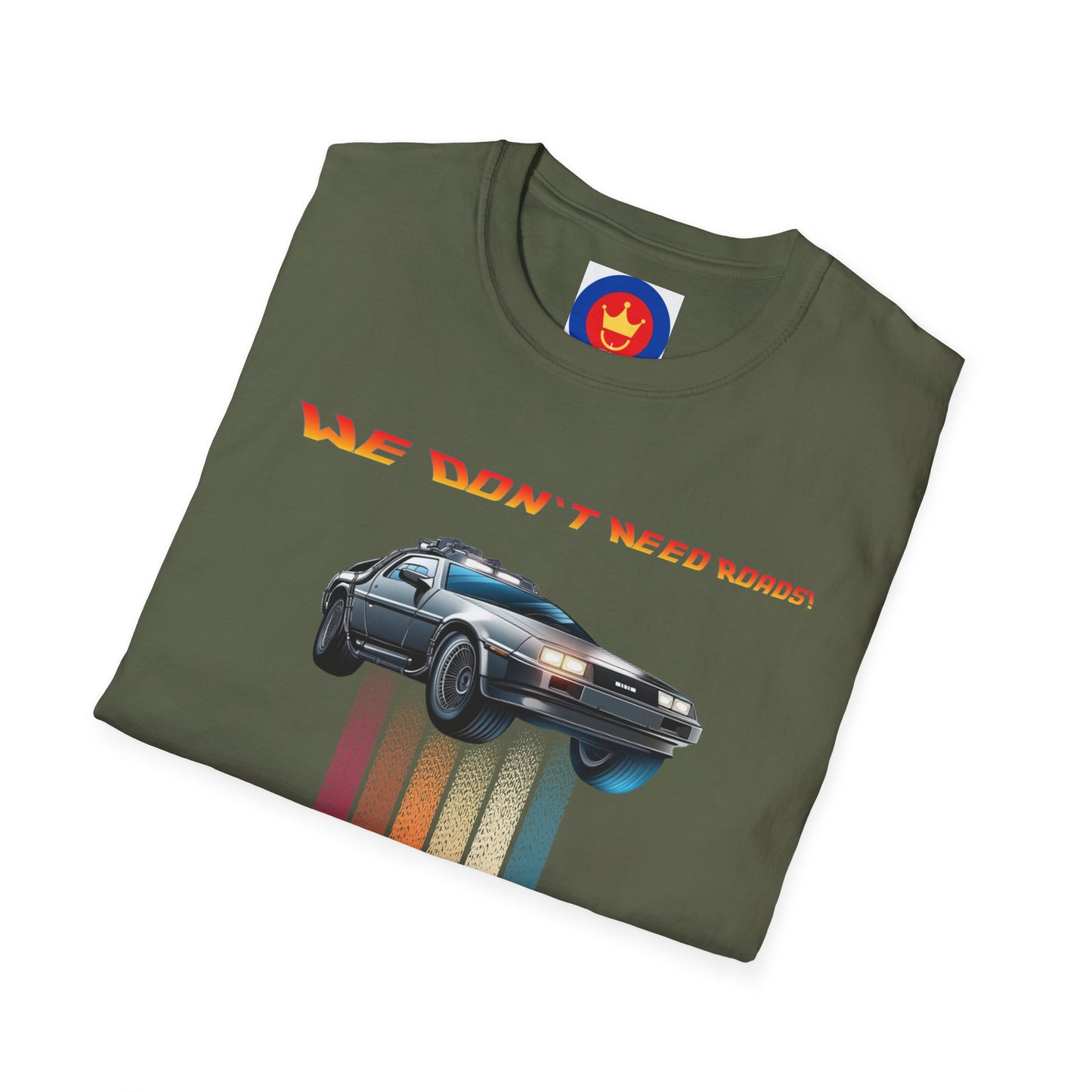 Back to the Future DeLorean Inspired Unisex T-Shirt | 80s Movie Design Shirt