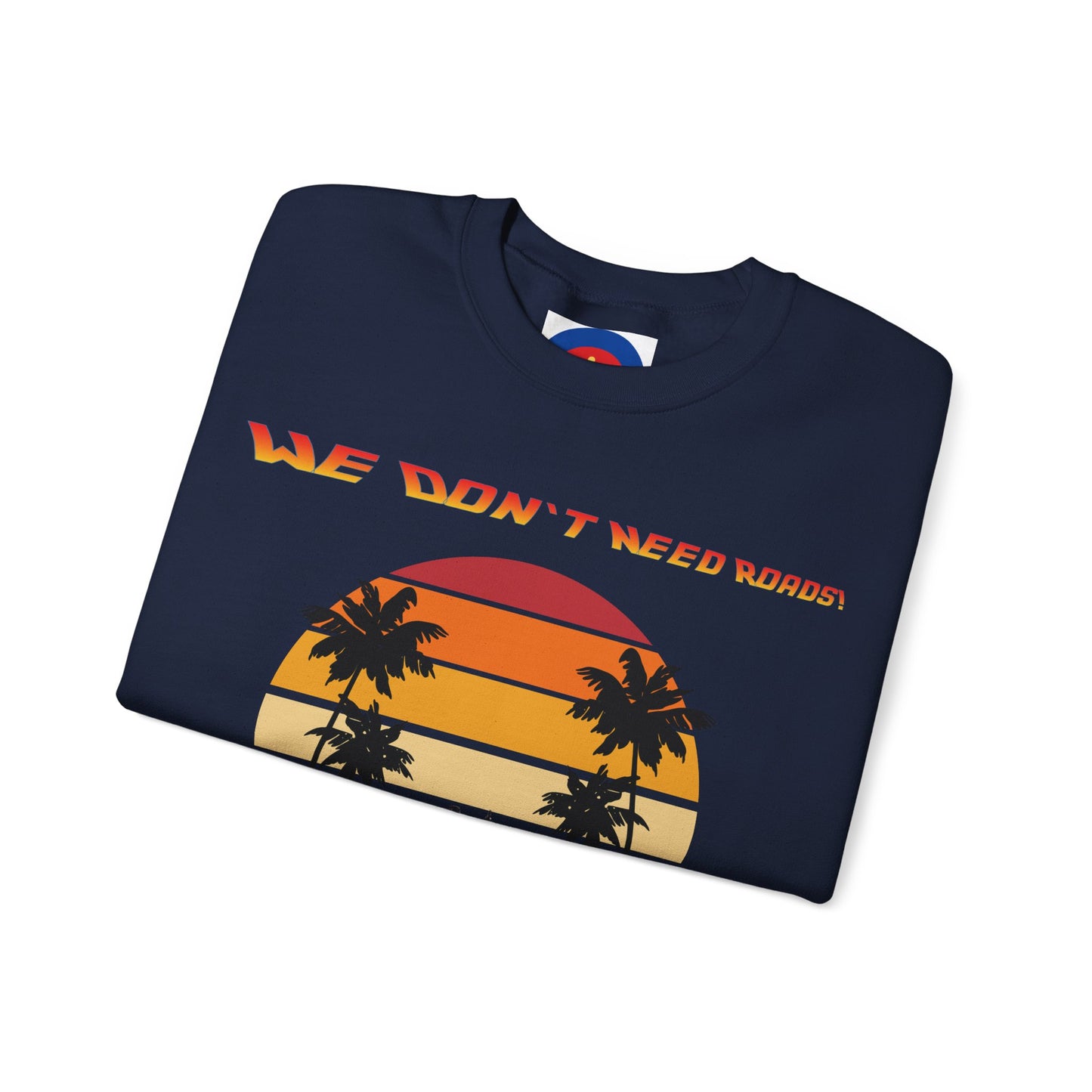 Back to the Future DeLorean Sweatshirt | Unisex Retro Sci-Fi Movie Graphic Design