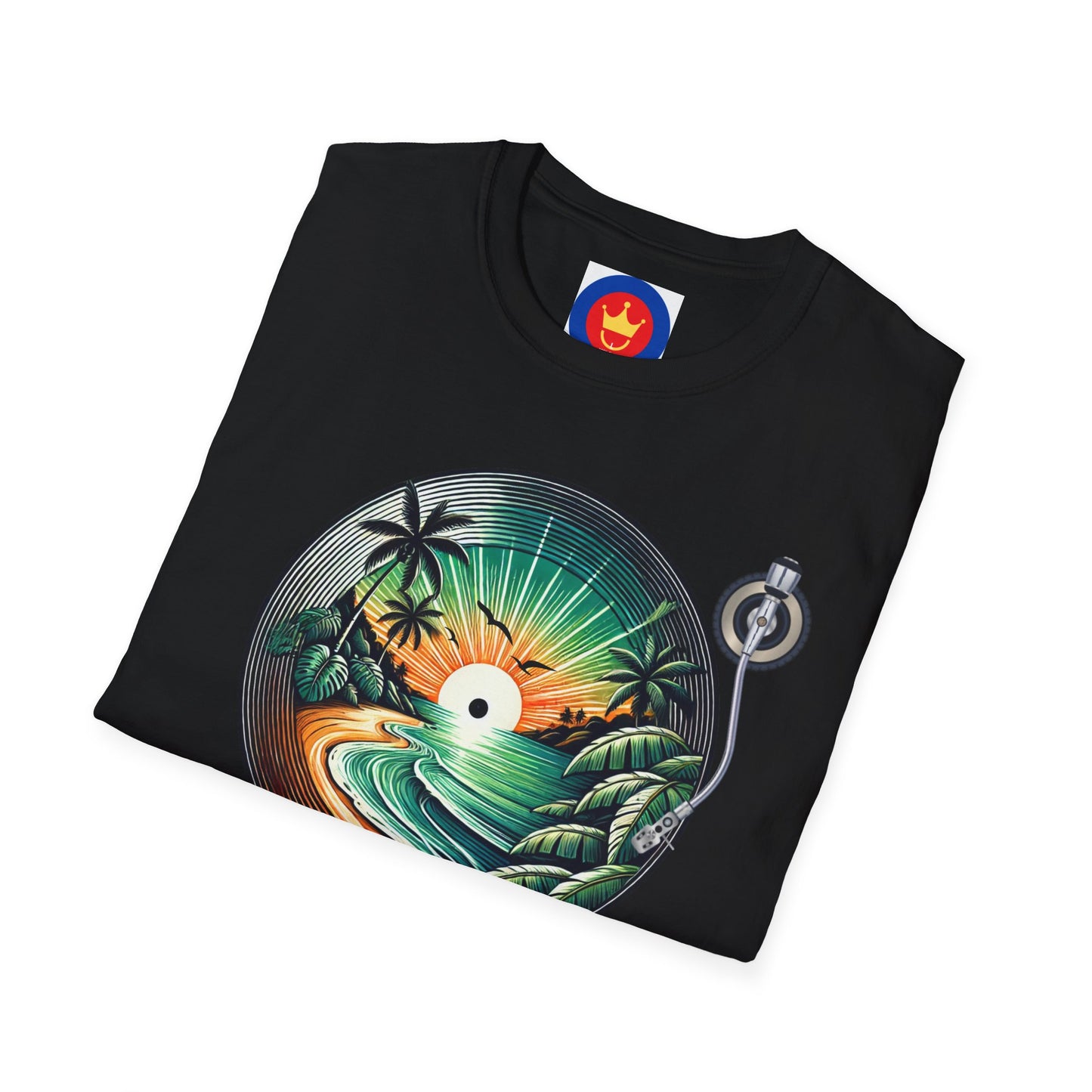 Beach Vinyl Unisex T-Shirt | Beach Bum Fashion Apparel