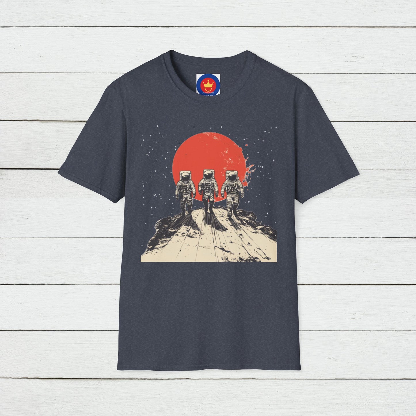 Astronaut T-Shirt, Unisex Space Graphic Tee, Astronaut Adventures Tee, Outer Space Design, Unique Cosmic Apparel, Retro Sci-Fi Space Shirt