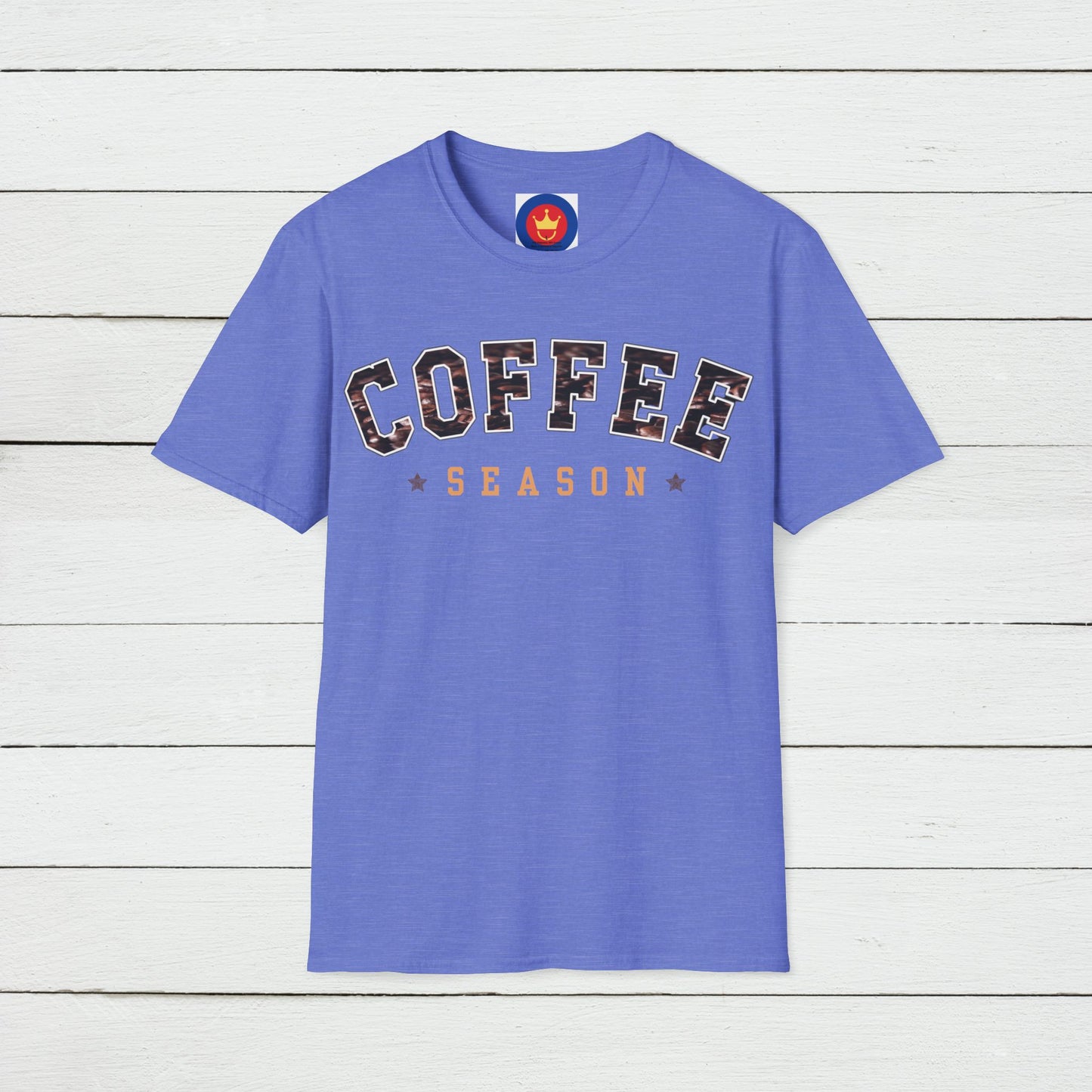 Unisex Coffee Season Graphic Tee, Coffee Graphic T-Shirt, Retro Coffee Tee, Trendy Graphic Shirt, Coffee Lover Gift, Foodie Gift