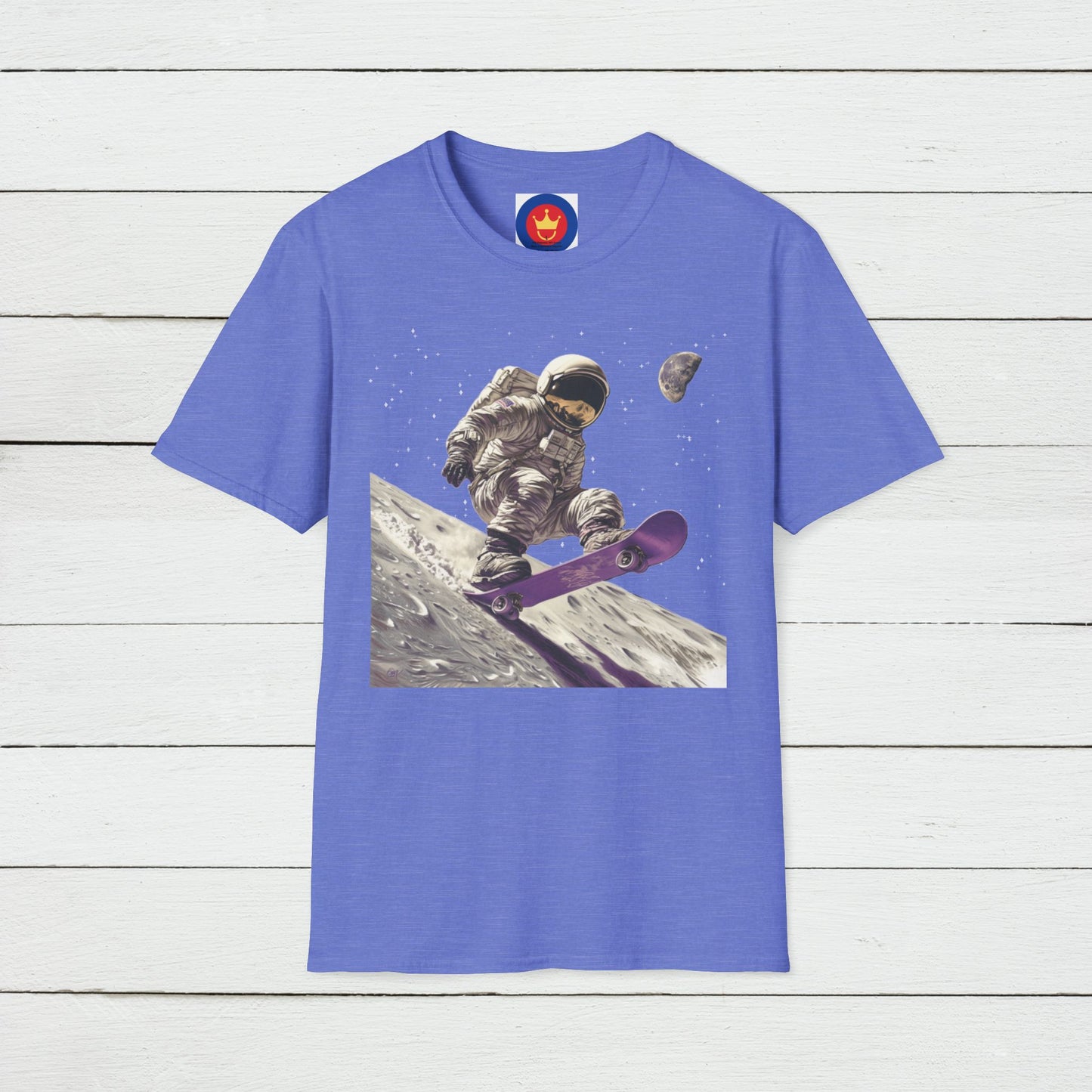 Astronaut Shirt, Funny Moon Shirt, Funny Spaceman Shirt, Outer Space Shirt, Skateboarding Shirt, Skateboarder Shirt, Skate Tee, Unisex Shirt