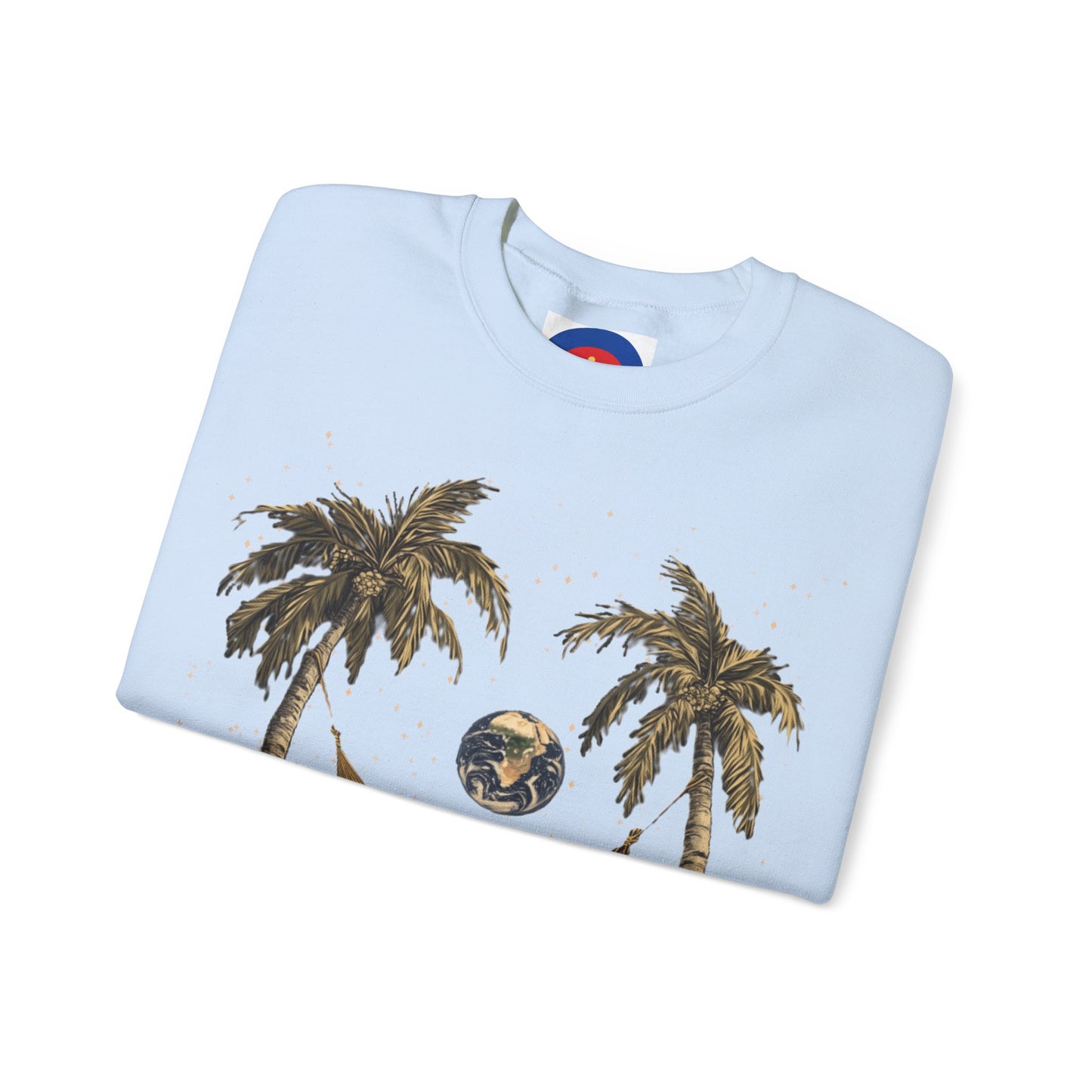 Astronaut on the Moon Sweatshirt | Unisex Funny Outer Space Graphic Tee