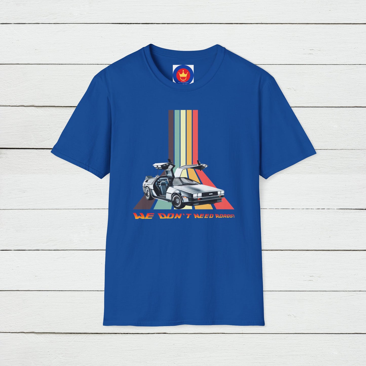 Back to the Future DeLorean Inspired Unisex T-Shirt | 80s Movie Design Shirt