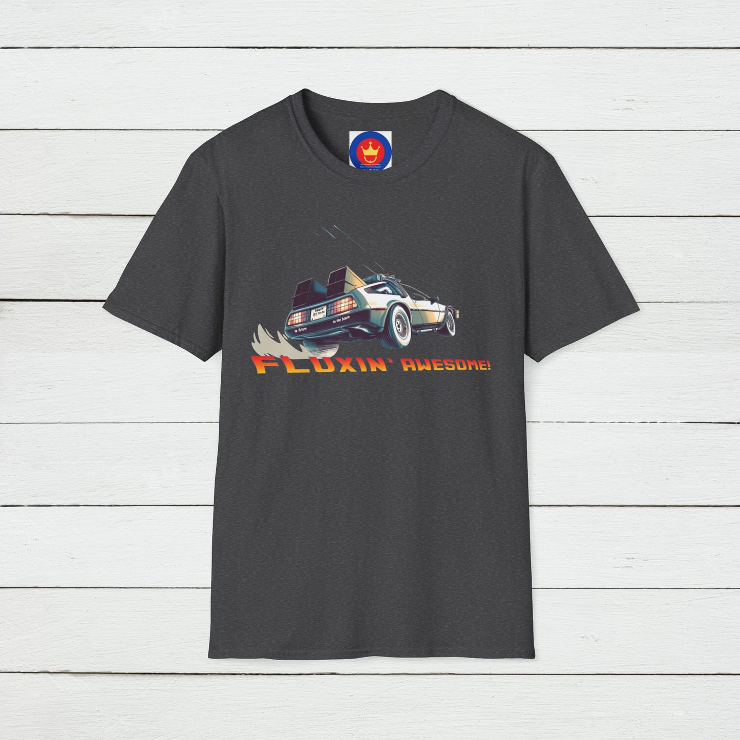 Back to the Future DeLorean Inspired Unisex T-Shirt | 80s Movie Design Shirt