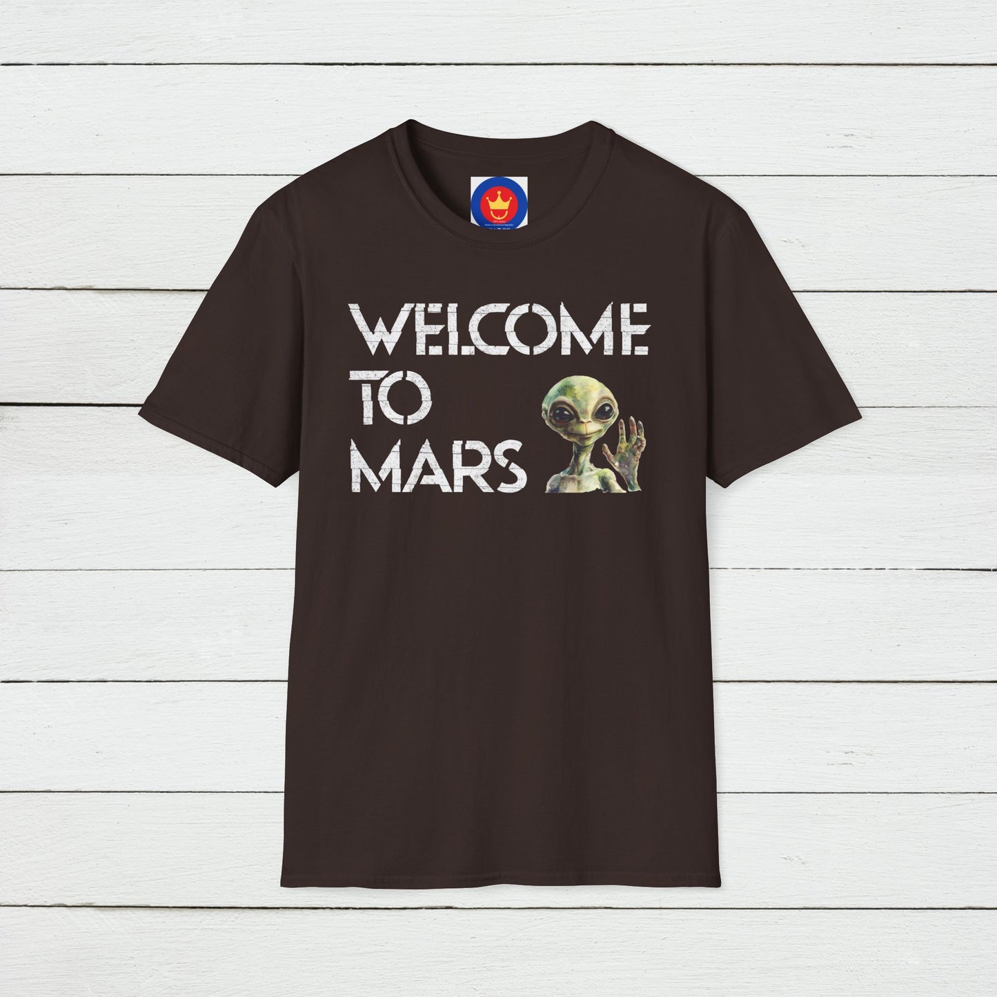 Welcome to Mars Shirt Unisex T-Shirt | Elon Musk Occupy Mars Shirt
