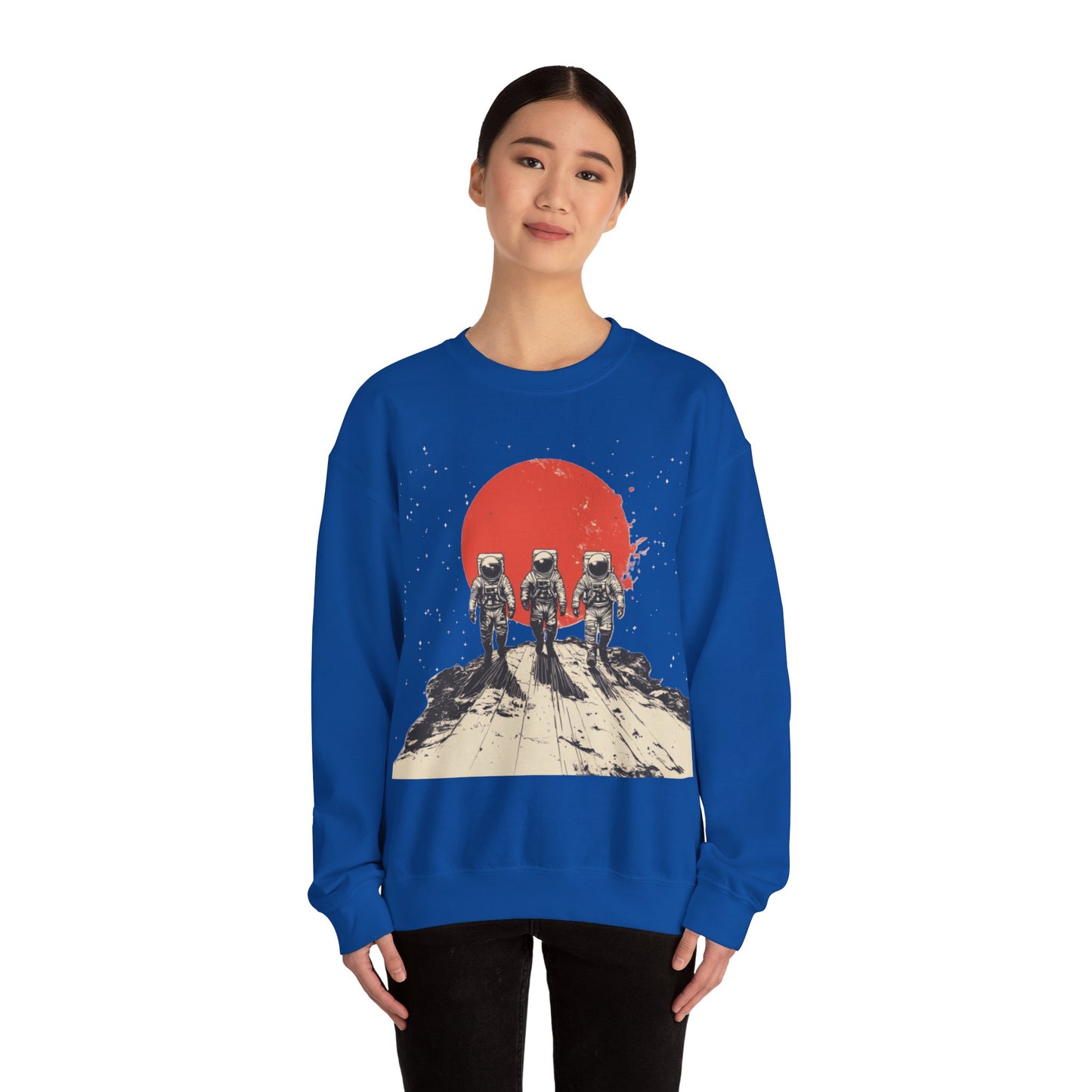 Astronaut Sweatshirt | Unisex Space Graphic Sweater
