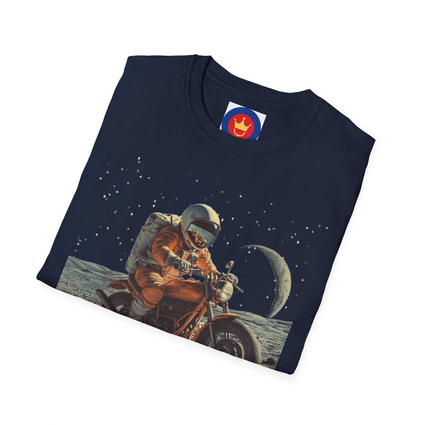 Astronaut Shirt, Funny Moon Shirt, Funny Spaceman Shirt, Outer Space Shirt, Motorcycle Lover Shirt, Motobike Shirt, Moto Tee, Unisex T-shirt