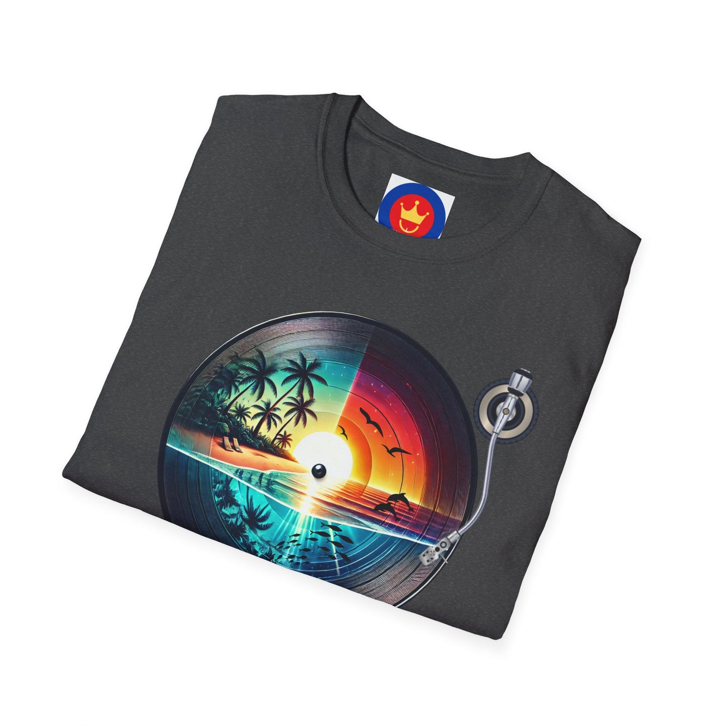 Beach Vinyl Unisex T-Shirt | Beach Bum Fashion Apparel