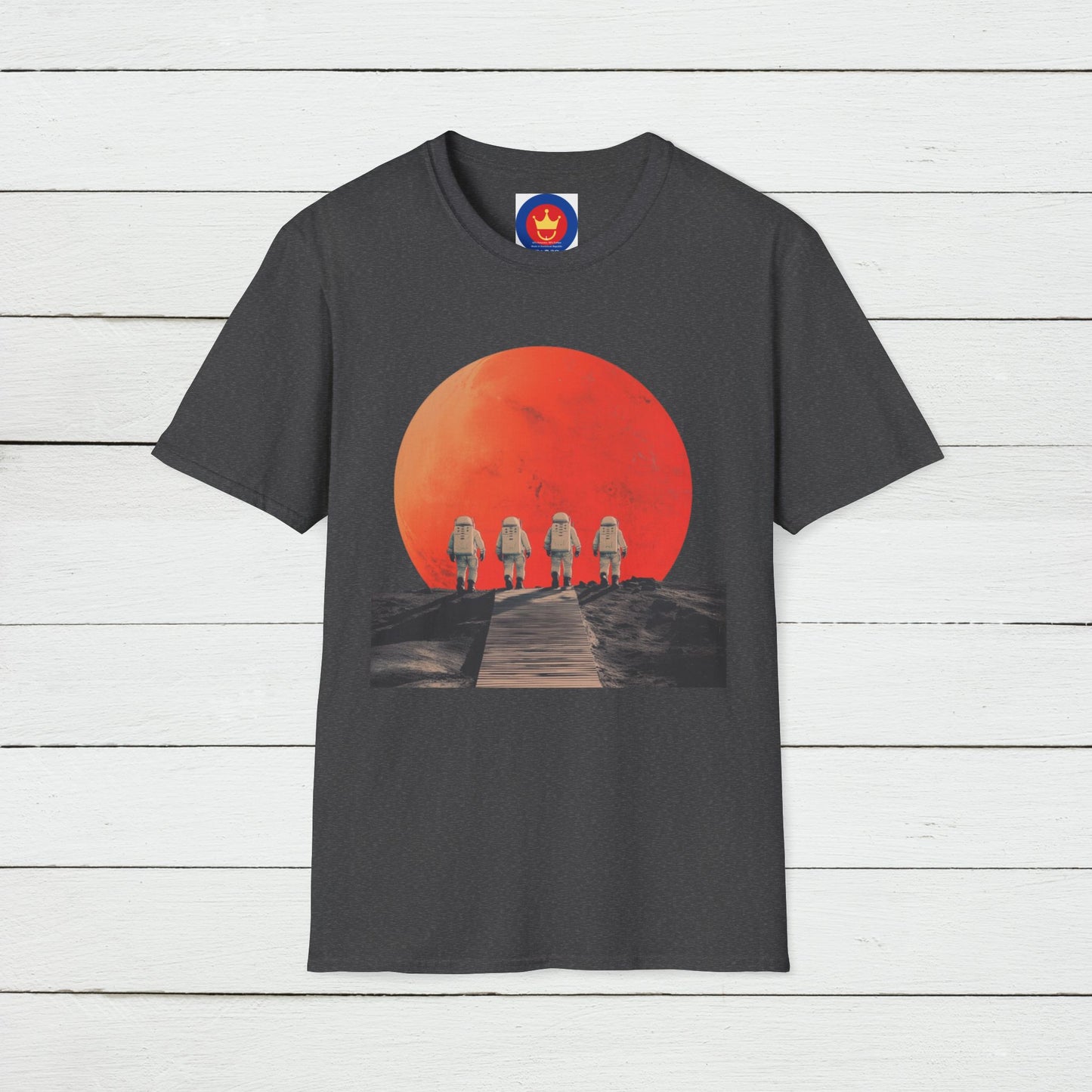 Astronaut unisex T-Shirt | Outer Space Design | Retro Sci-Fi Space Shirt