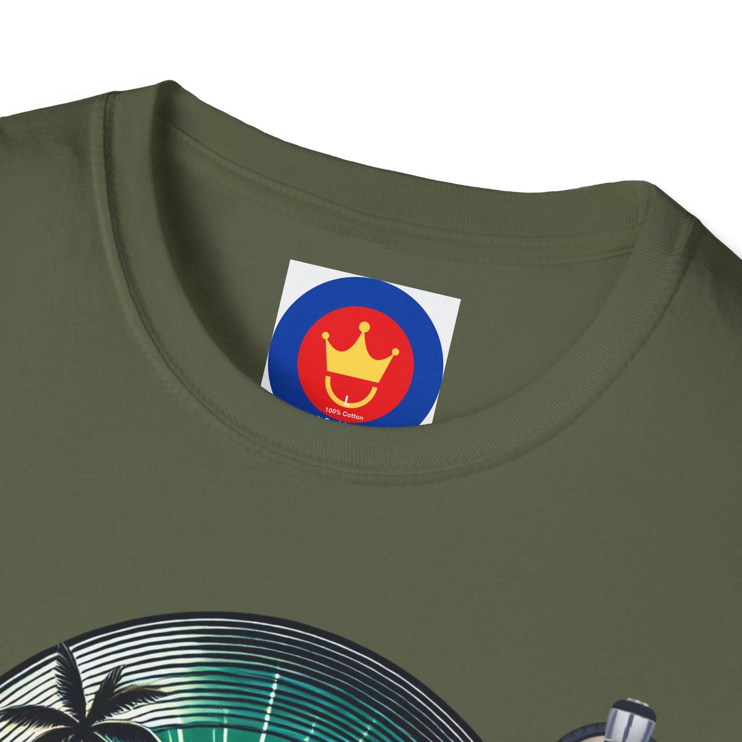 Beach Vinyl Unisex T-Shirt | Beach Bum Fashion Apparel