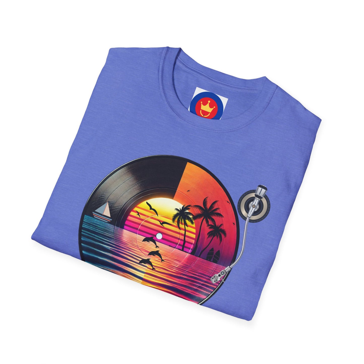 Beach Vinyl Unisex T-Shirt | Beach Bum Fashion Apparel