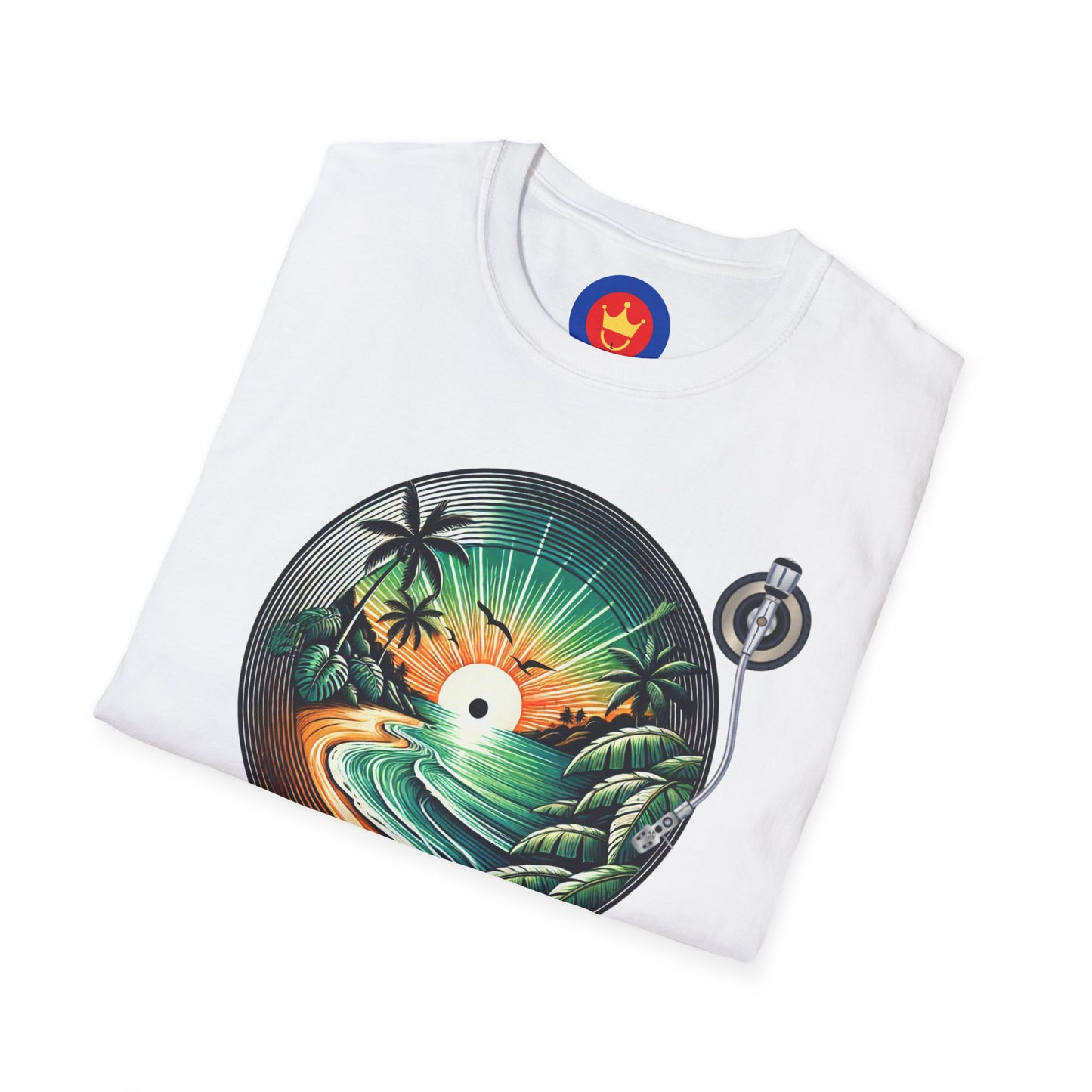 Beach Vinyl Unisex T-Shirt | Beach Bum Fashion Apparel