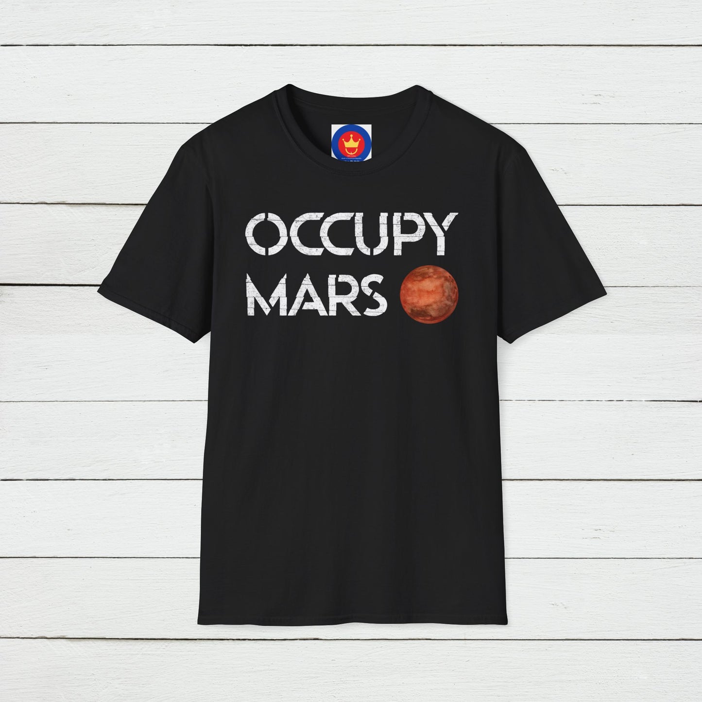Occupy Mars Shirt Unisex Shirt | Elon Musk Occupy Mars T-Shirt
