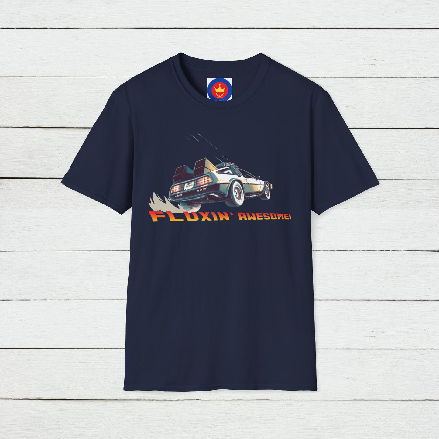 Back to the Future DeLorean Inspired Unisex T-Shirt | 80s Movie Design Shirt