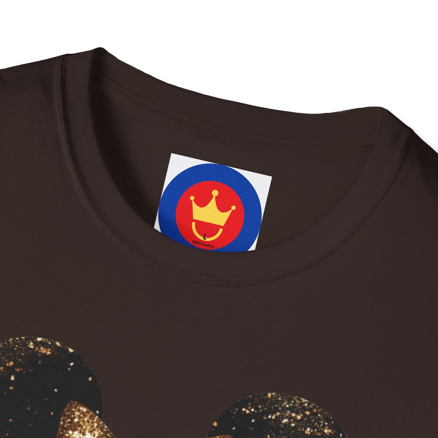 Disney Inspired Unisex T-Shirt | Glitter Gold Minnie Shirt
