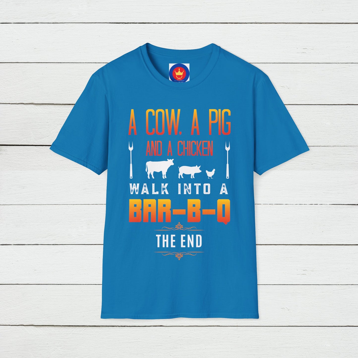 Funny BBQ Quote Unisex T-Shirt | Grill Master Tee