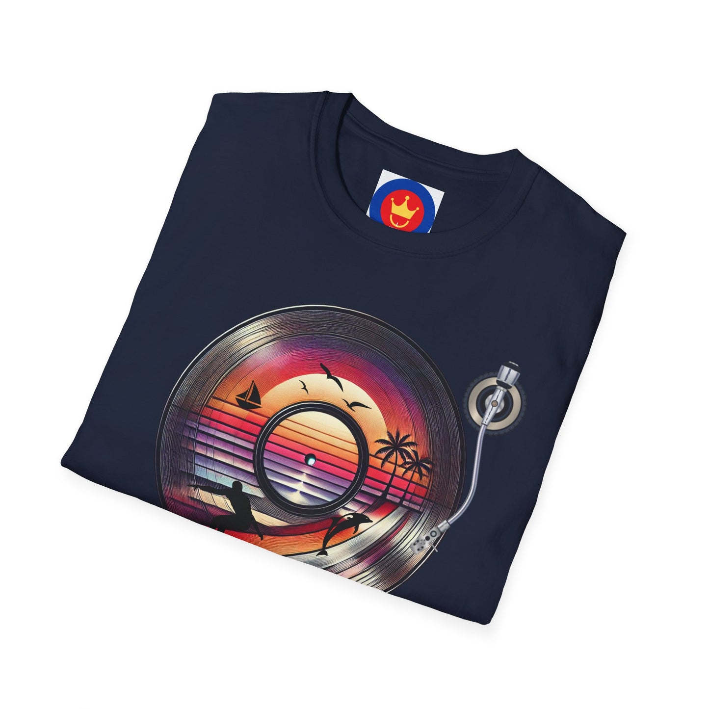 Beach Vinyl Unisex T-Shirt | Beach Bum Fashion Apparel